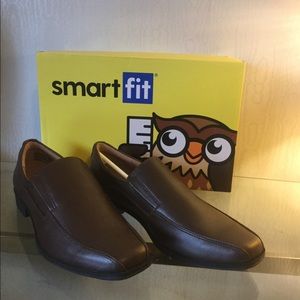 SMART FIT BOYS DRESS SHOES GRANT SLIP ON SZ 4 1/2